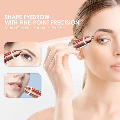 2 in 1 Facial & Eyebrow Hair Trimmer, Electric Eyebrow Trimmer, Lip Facial Body Hair Removal Tool, Facial Hair Care Tool, Electric Shaver Women, Eyebrow, Epilator Hair Remover,father'sdaygifts,summerhairstyles,dorm essentials