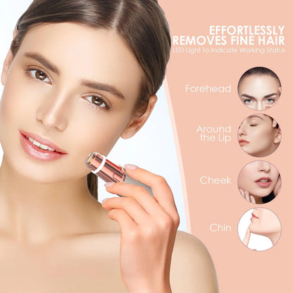 2 in 1 Facial & Eyebrow Hair Trimmer, Electric Eyebrow Trimmer, Lip Facial Body Hair Removal Tool, Facial Hair Care Tool, Electric Shaver Women, Eyebrow, Epilator Hair Remover,father'sdaygifts,summerhairstyles,dorm essentials