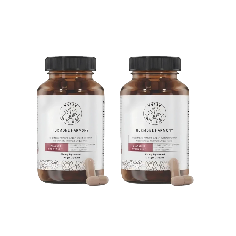 Hormone Harmony: Menopause Support for Weight Loss & Balance | 72 Vegan Capsules
