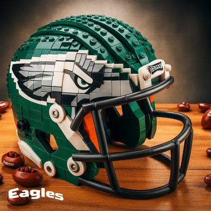 NFL Brick Helmet Collection – Creative Building Blocks Fan Gift