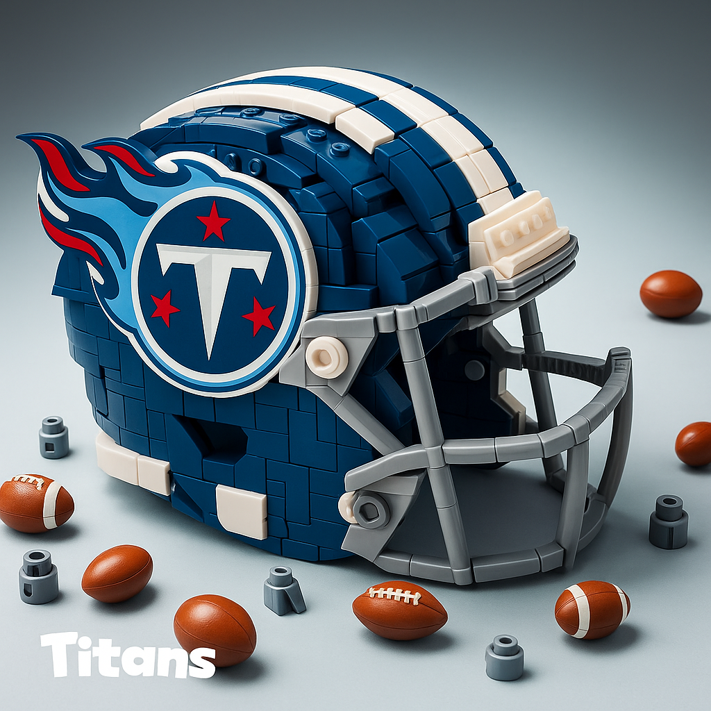 NFL Brick Helmet Collection – Creative Building Blocks Fan Gift