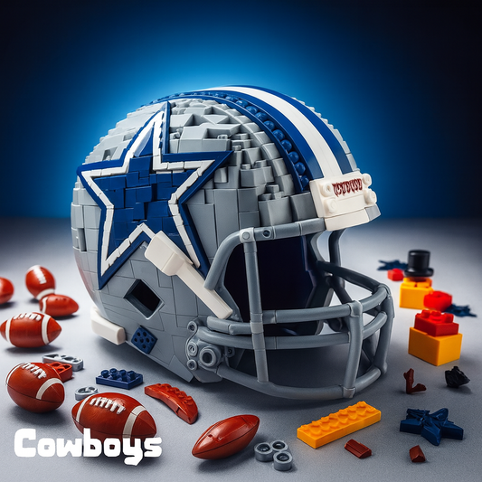 NFL Brick Helmet Collection – Creative Building Blocks Fan Gift