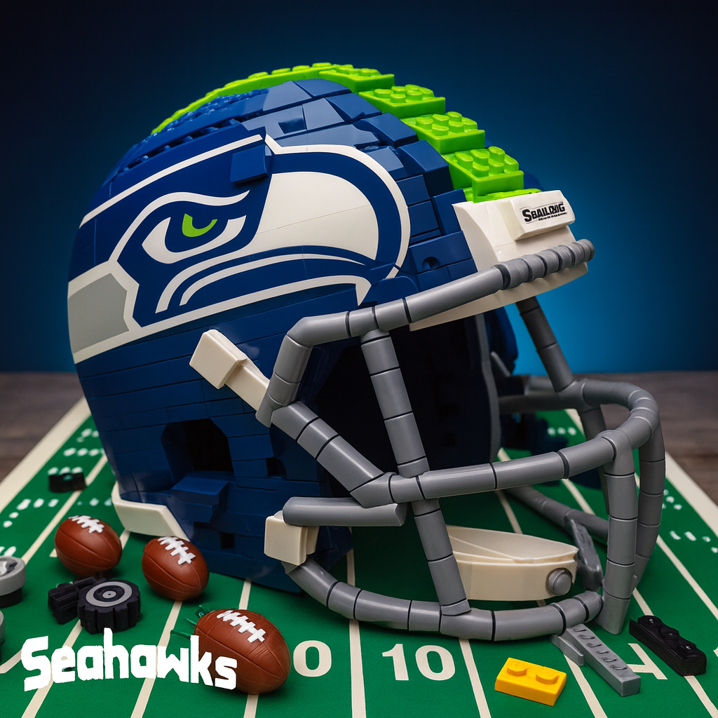 NFL Brick Helmet Collection – Creative Building Blocks Fan Gift