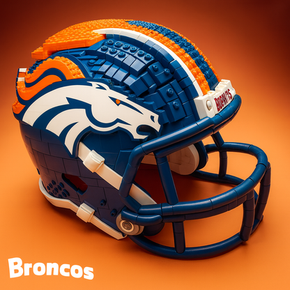 NFL Brick Helmet Collection – Creative Building Blocks Fan Gift