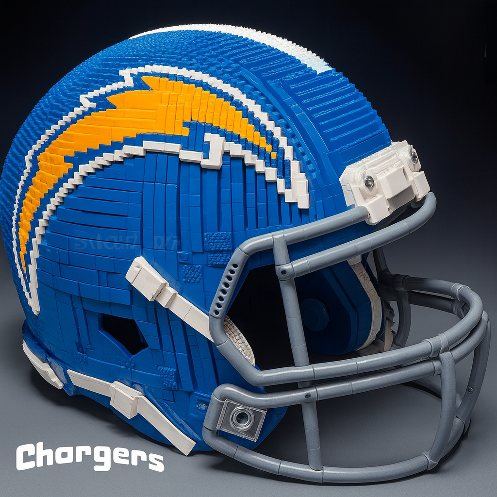 NFL Brick Helmet Collection – Creative Building Blocks Fan Gift