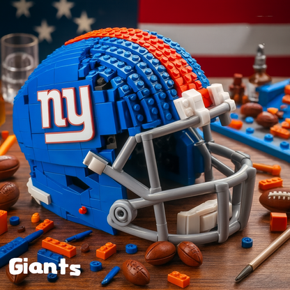 NFL Brick Helmet Collection – Creative Building Blocks Fan Gift