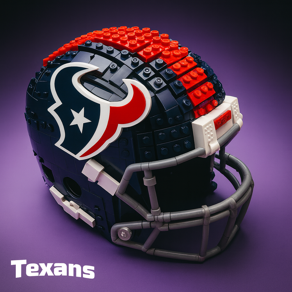 NFL Brick Helmet Collection – Creative Building Blocks Fan Gift