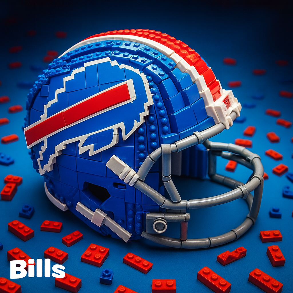 NFL Brick Helmet Collection – Creative Building Blocks Fan Gift