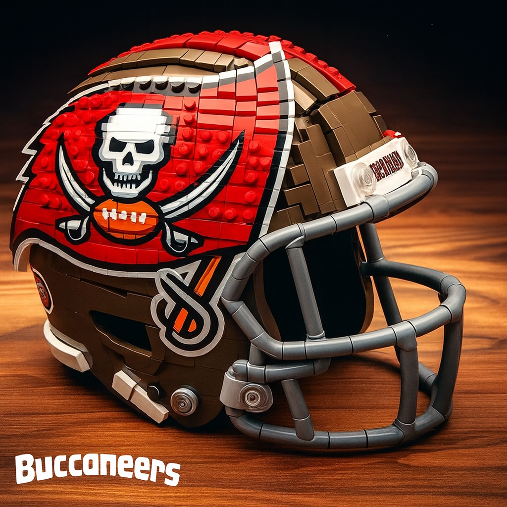 NFL Brick Helmet Collection – Creative Building Blocks Fan Gift