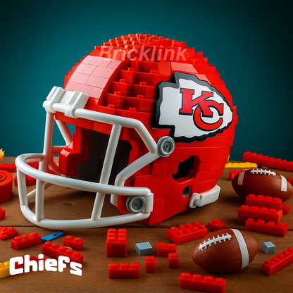 NFL Brick Helmet Collection – Creative Building Blocks Fan Gift