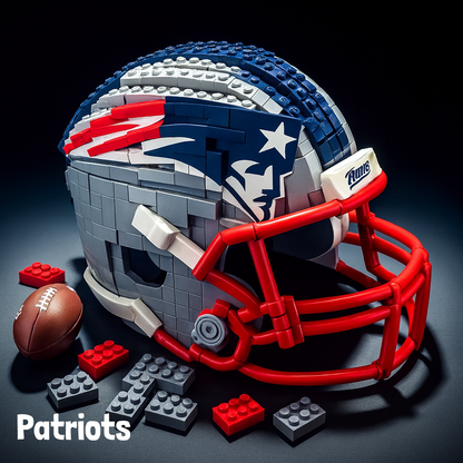 NFL Brick Helmet Collection – Creative Building Blocks Fan Gift
