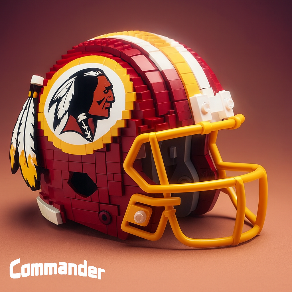 NFL Brick Helmet Collection – Creative Building Blocks Fan Gift
