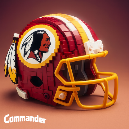 NFL Brick Helmet Collection – Creative Building Blocks Fan Gift