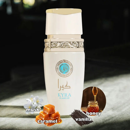 Kyra Blanche Spray Perfume Eau de Parfum for  Men and Women 100ml