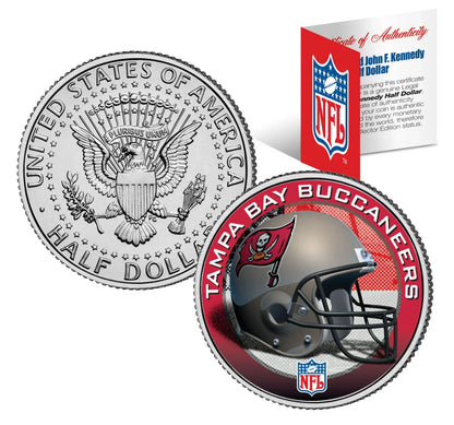 NFL HELMET LOGOS JFK Half Dollar US Football Coins OFFICIALLY LICENSED 32 TEAMS
